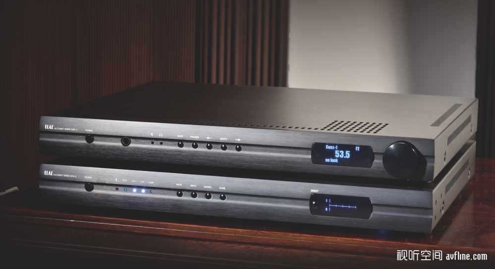 以亲民的价位享受顶级器材:ELAC Alchemy DDP-2串流解码前级 与DPA-2立体声后级©视听前线