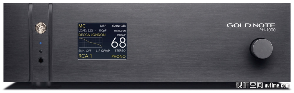 基于22条EQ曲线之上的非凡表现:GOLD NOTE PH-1000唱头放大器_视听前线