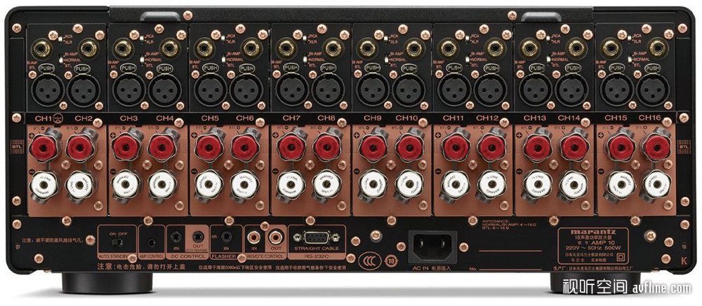 奢华的造型 优越的性能 出众的音质:Marantz 马兰士旗舰AV 10、AMP 10 多声道前后级_视听前线
